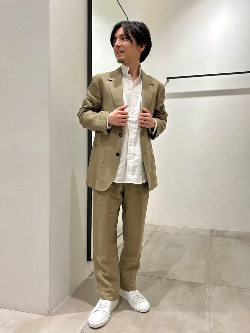 JOSEPH HOMME 鈴木 コーディネート画像