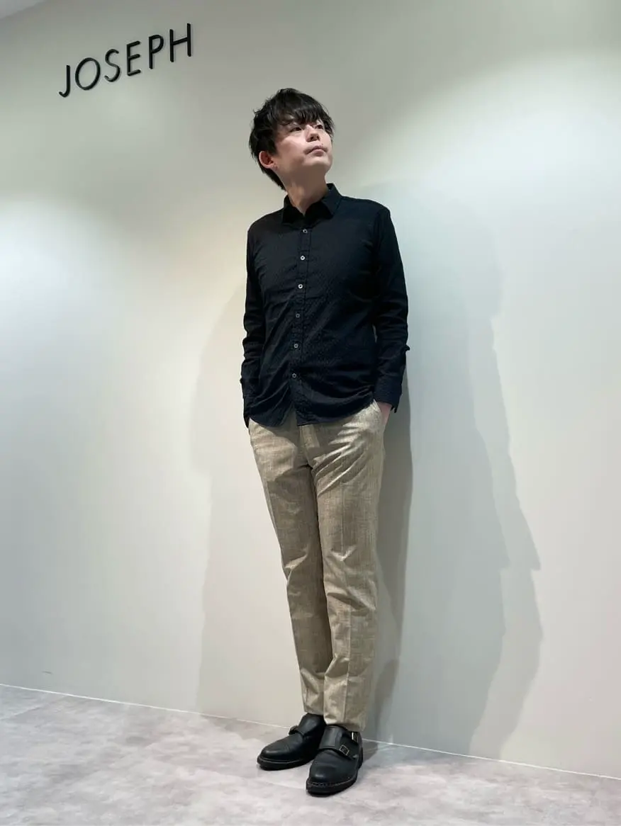 JOSEPH HOMME 佐藤健人 コーディネート画像