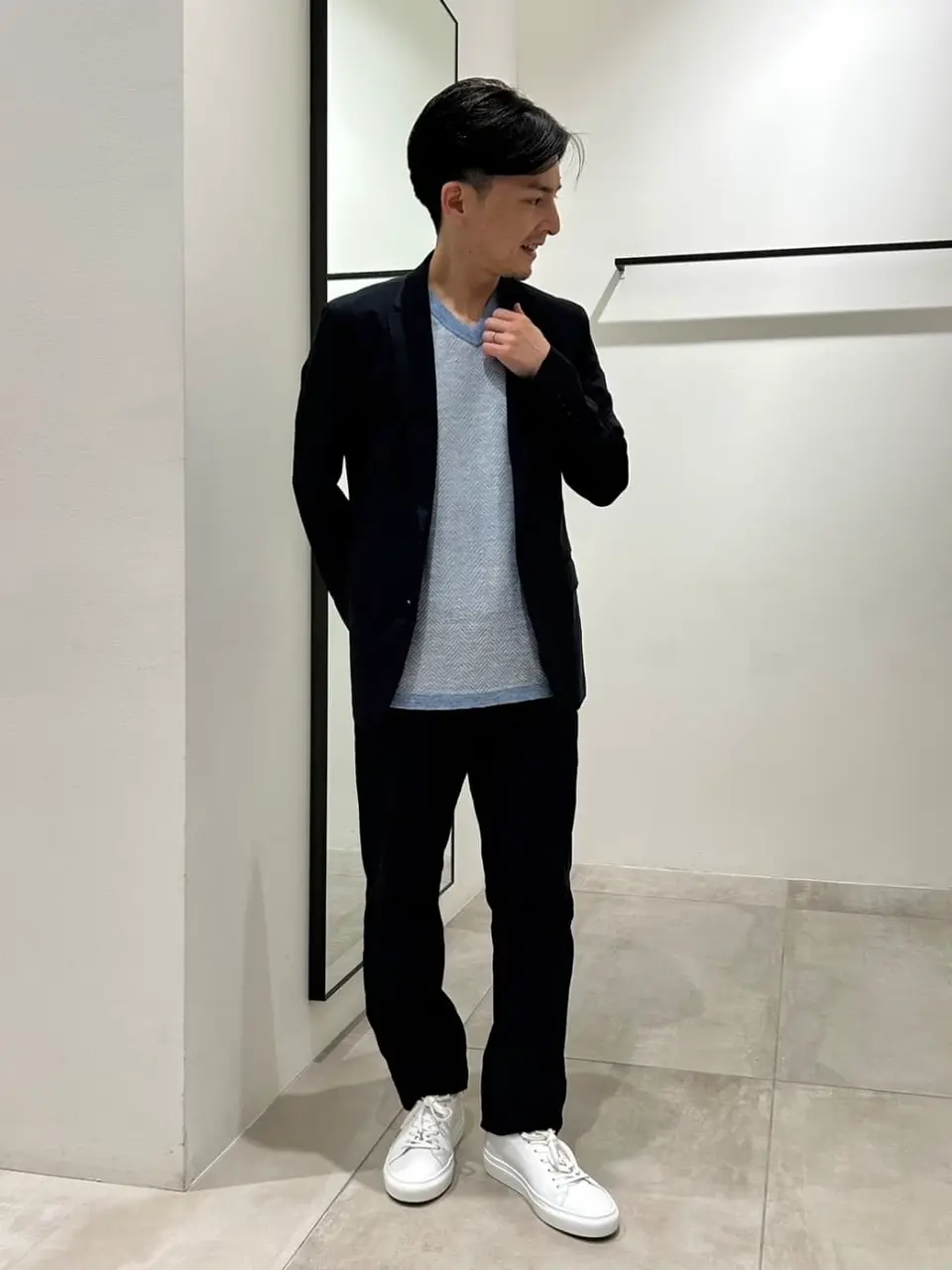 JOSEPH HOMME 鈴木 コーディネート画像