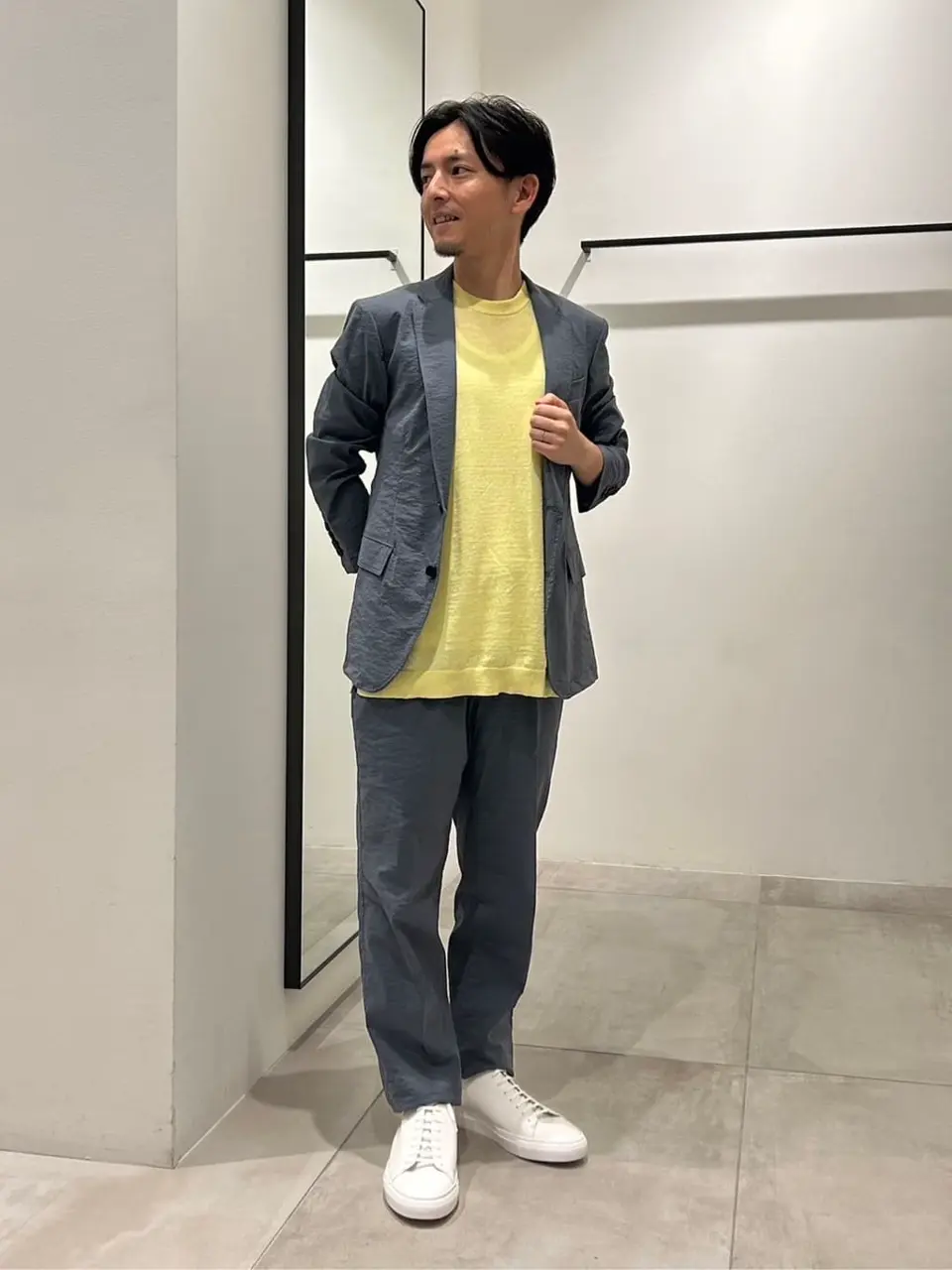 JOSEPH HOMME 鈴木 コーディネート画像