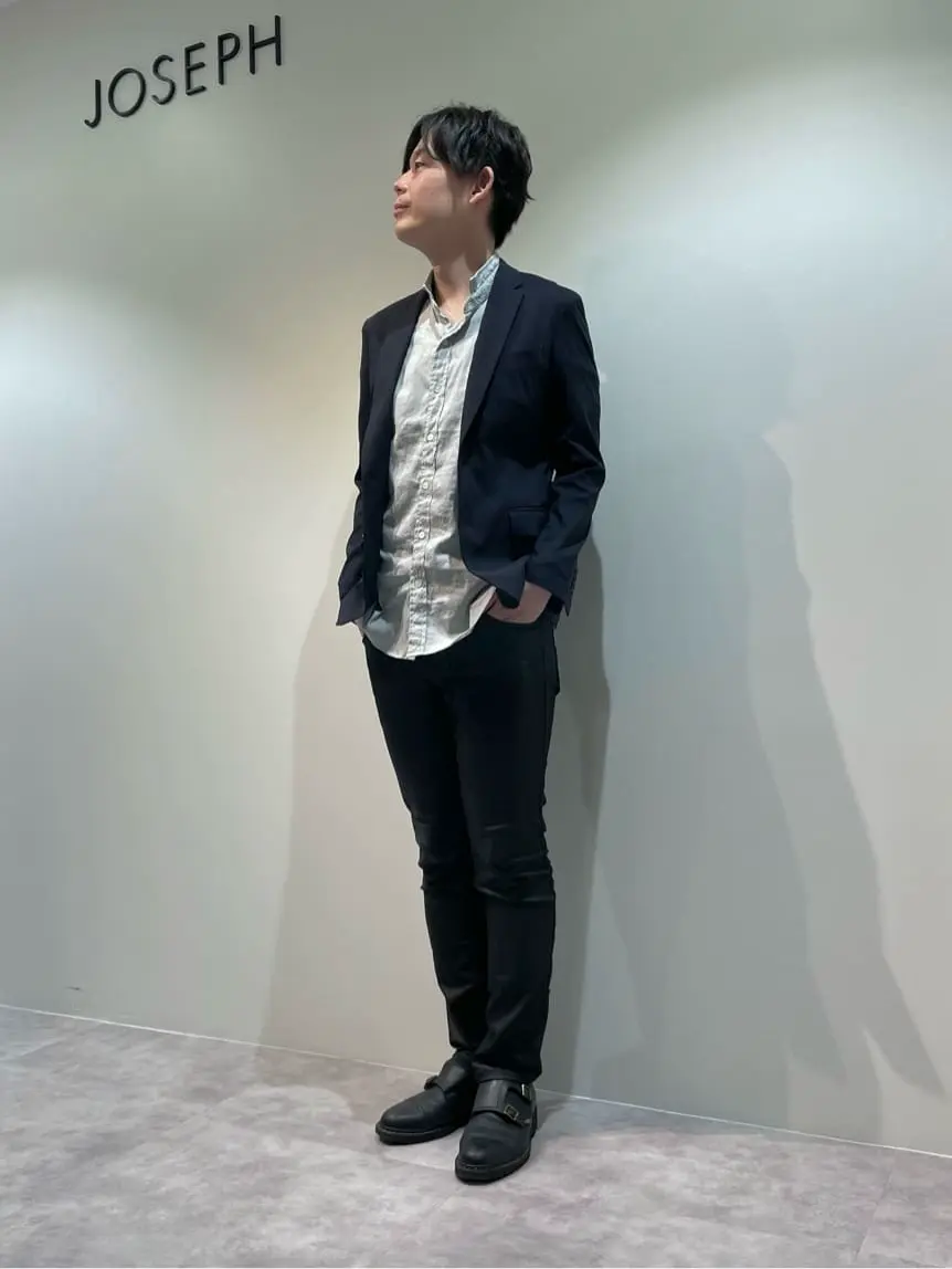 JOSEPH HOMME 佐藤健人 コーディネート画像
