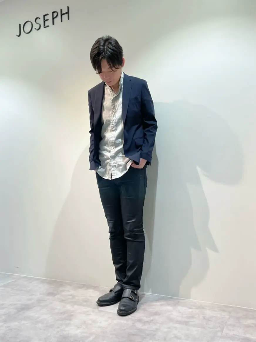 JOSEPH HOMME 佐藤健人 コーディネート画像
