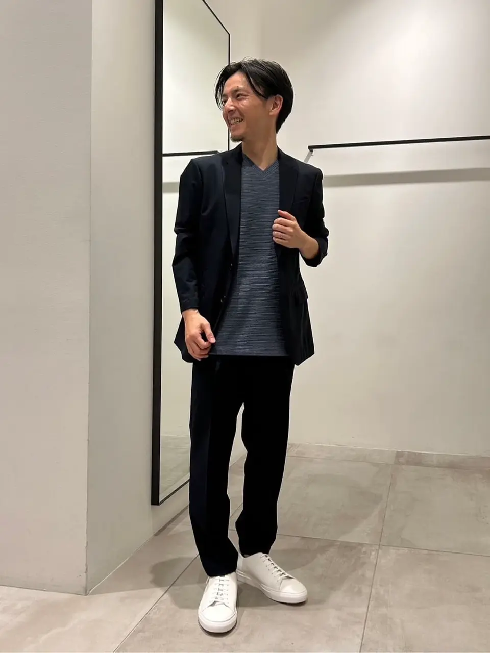 JOSEPH HOMME 鈴木 コーディネート画像