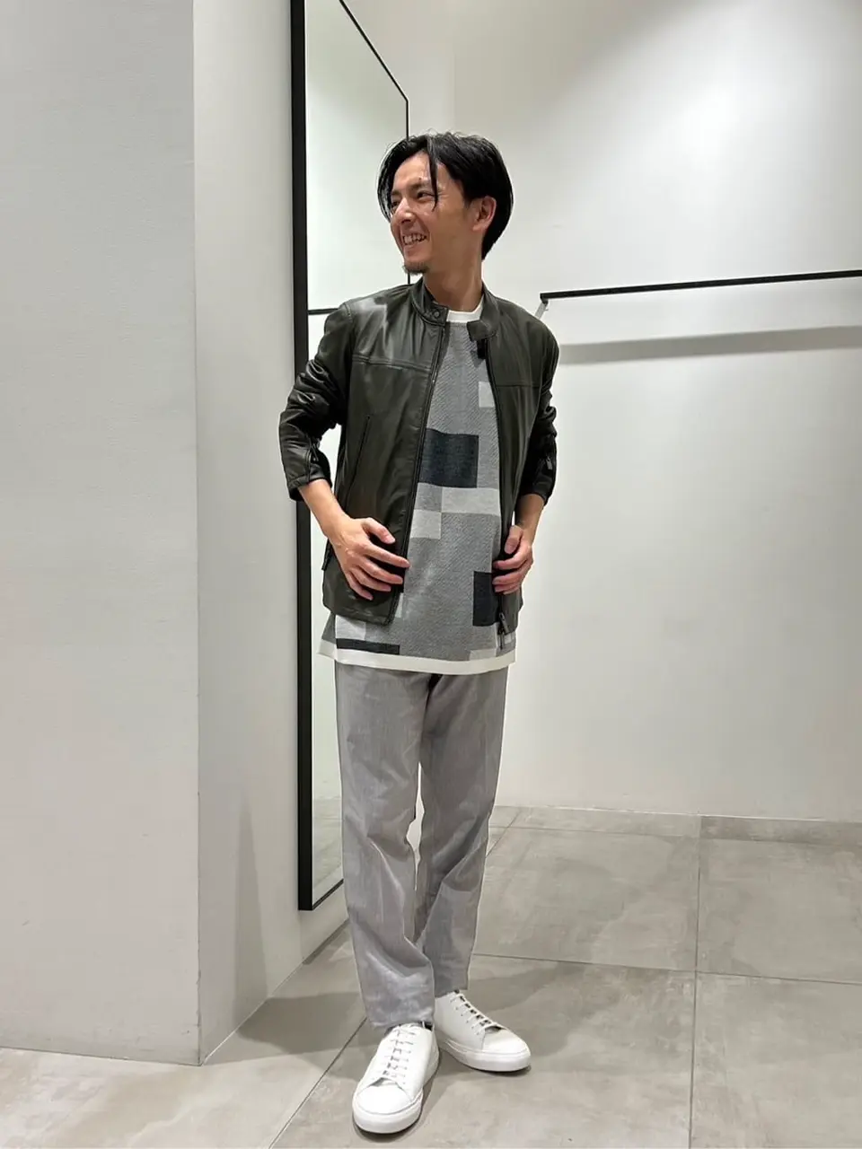 JOSEPH HOMME 鈴木 コーディネート画像