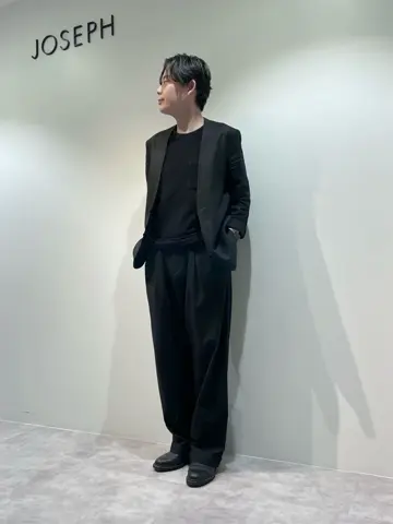 JOSEPH HOMME 佐藤健人 コーディネート画像