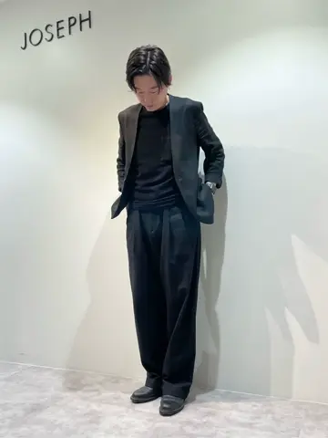 JOSEPH HOMME 佐藤健人 コーディネート画像