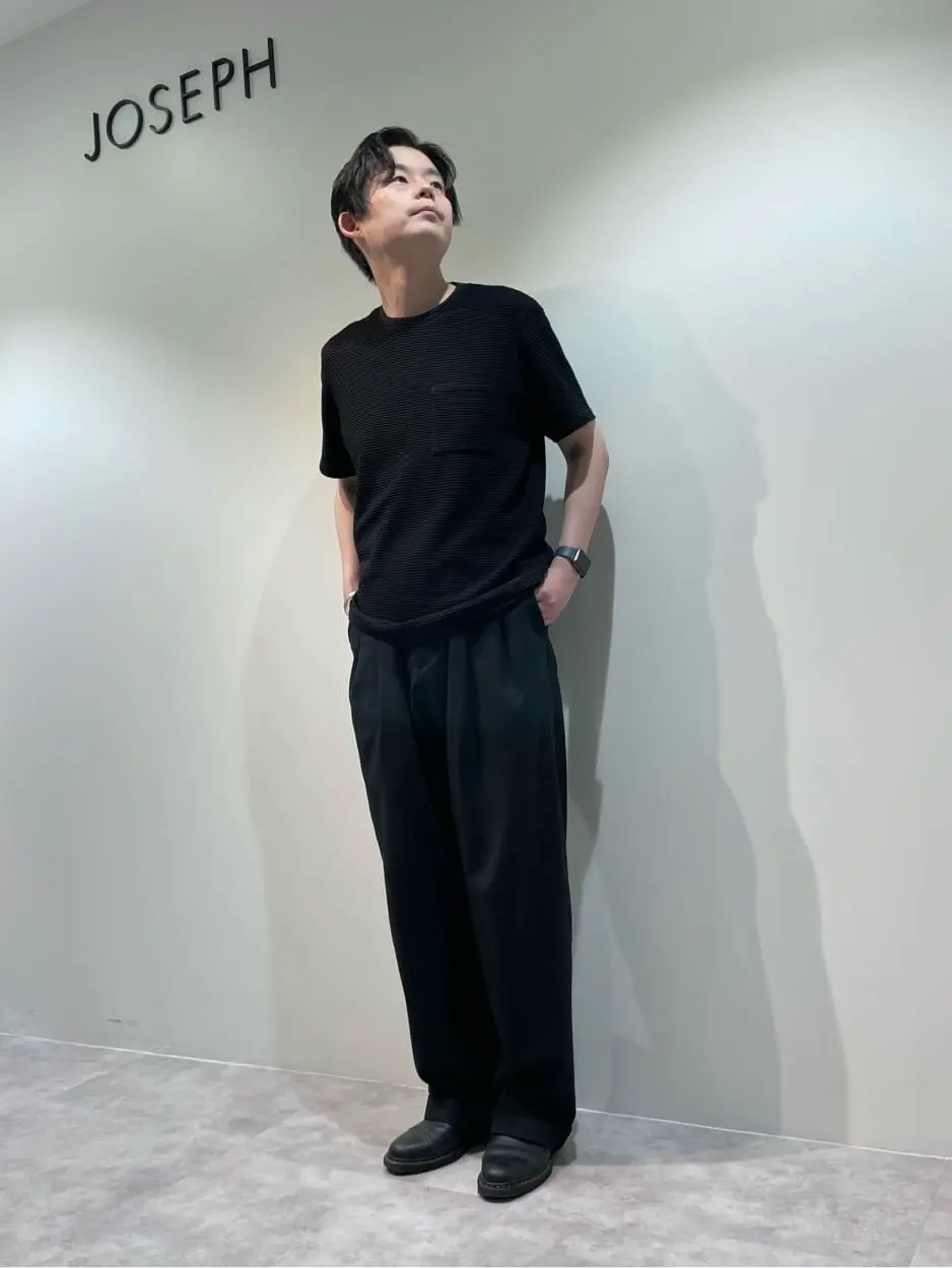 JOSEPH HOMME 佐藤健人 コーディネート画像