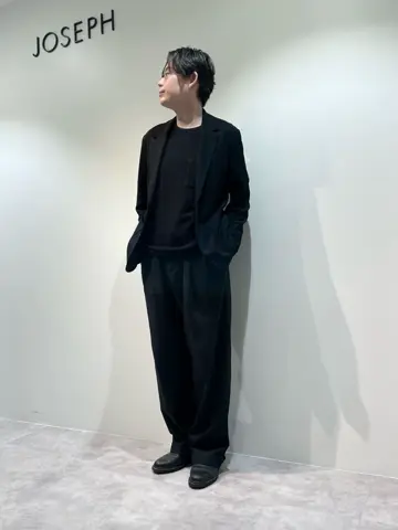 JOSEPH HOMME 佐藤健人 コーディネート画像