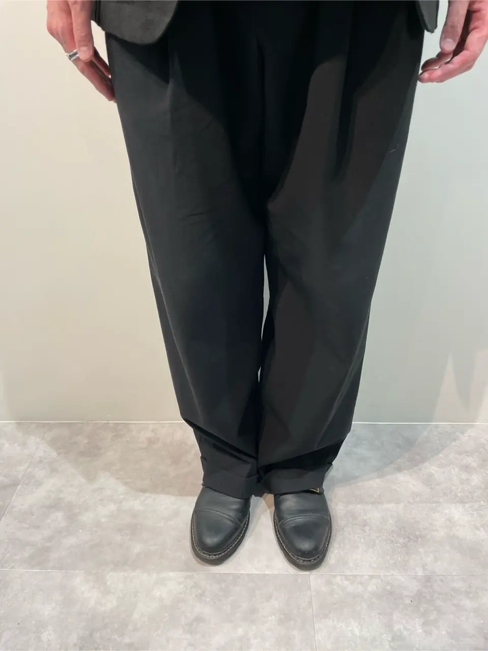 JOSEPH HOMME 佐藤健人 コーディネート画像