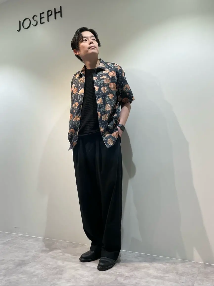 JOSEPH HOMME 佐藤健人 コーディネート画像