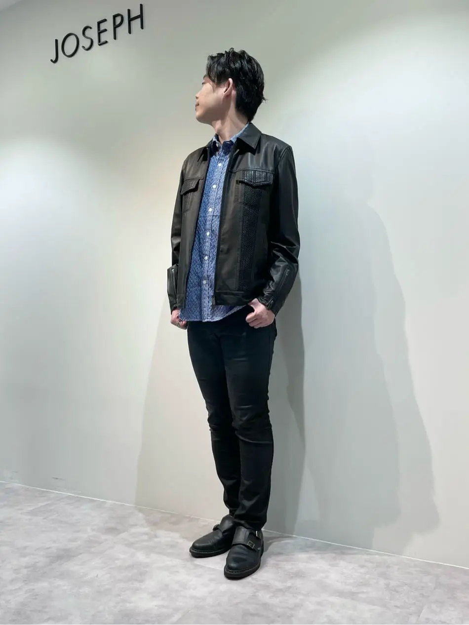 JOSEPH HOMME 佐藤健人 コーディネート画像