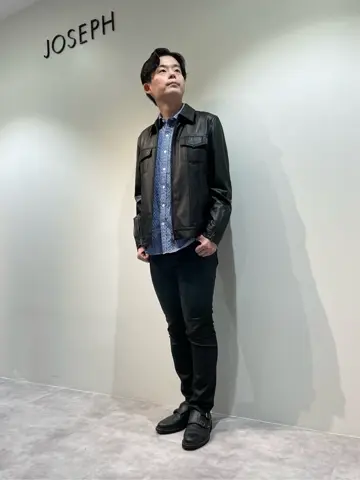 JOSEPH HOMME 佐藤健人 コーディネート画像