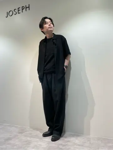 JOSEPH HOMME 佐藤健人 コーディネート画像