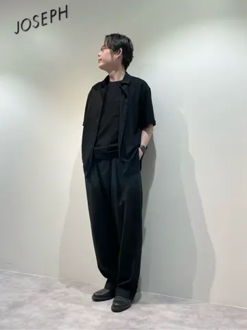 JOSEPH HOMME 佐藤健人 コーディネート画像