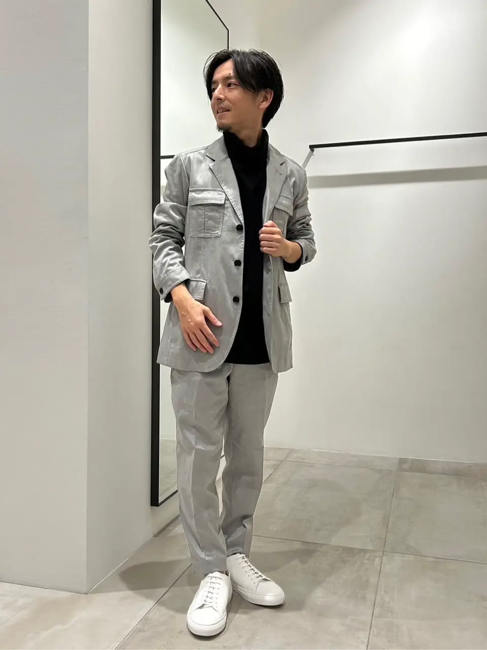 JOSEPH HOMME 鈴木 コーディネート画像