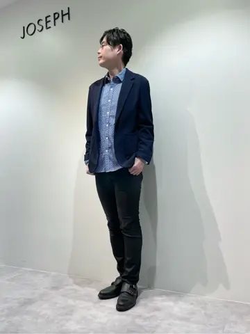 JOSEPH HOMME 佐藤健人 コーディネート画像