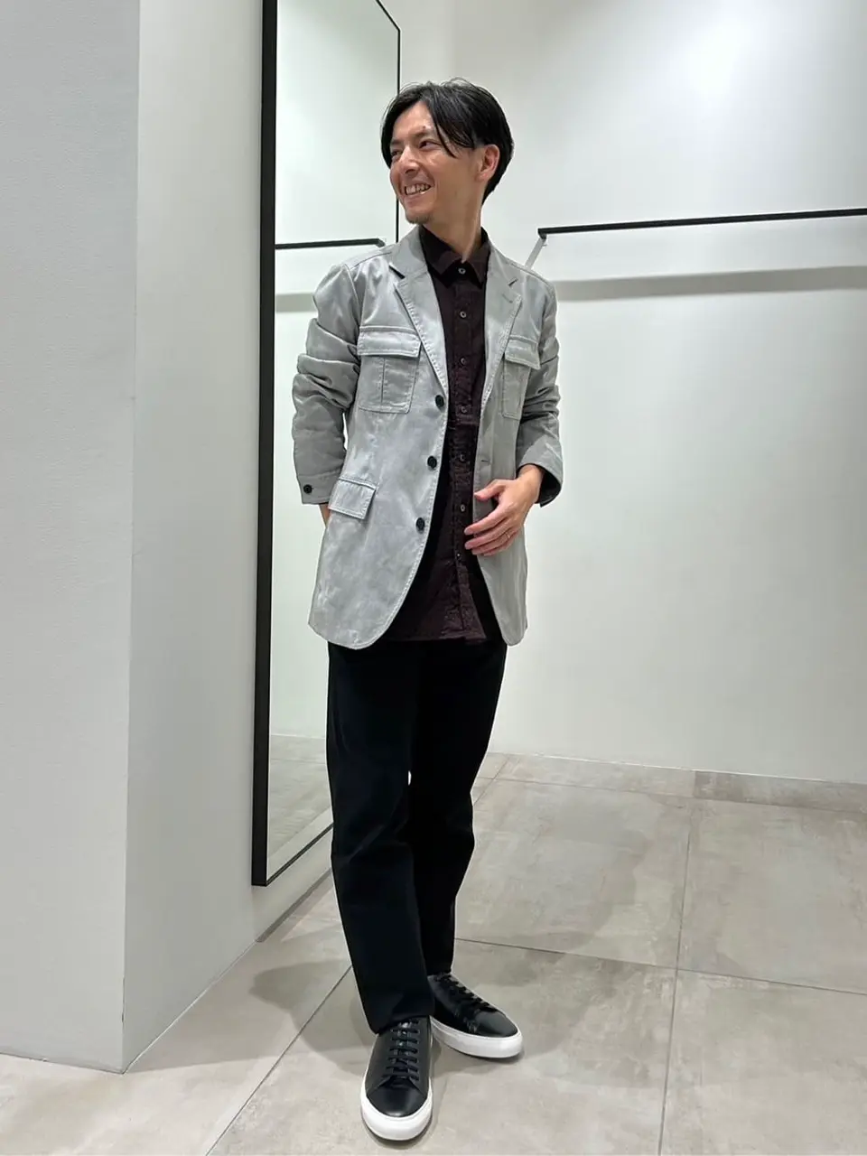 JOSEPH HOMME 鈴木 コーディネート画像