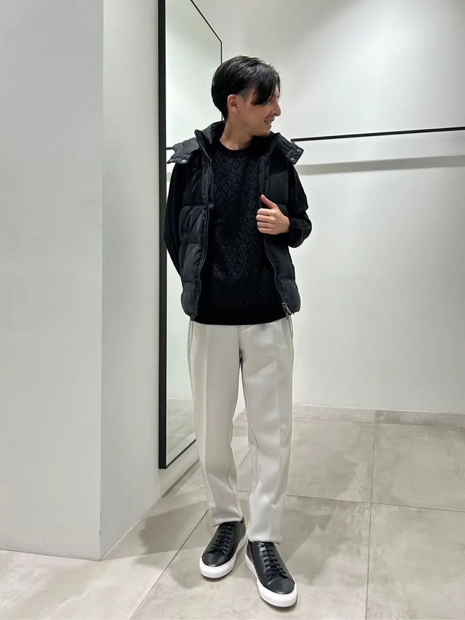 JOSEPH HOMME 鈴木 コーディネート画像