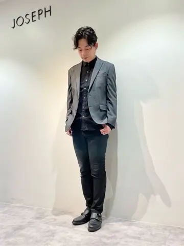 JOSEPH HOMME 佐藤健人 コーディネート画像