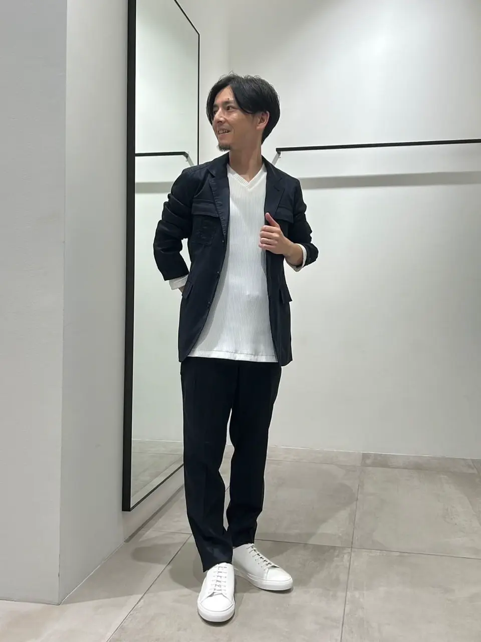 JOSEPH HOMME 鈴木 コーディネート画像