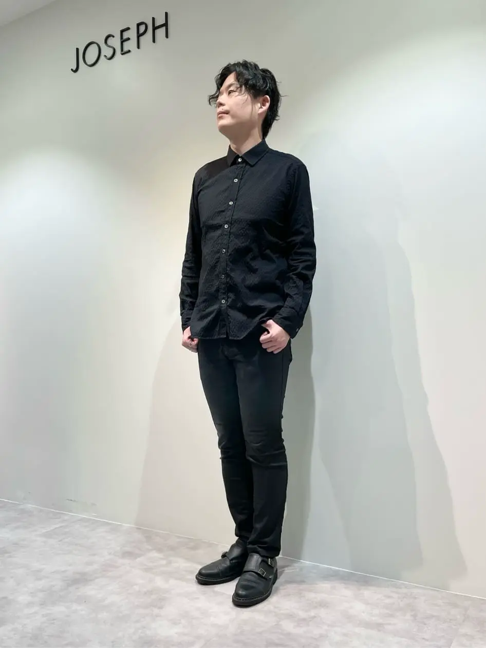 JOSEPH HOMME 佐藤健人 コーディネート画像