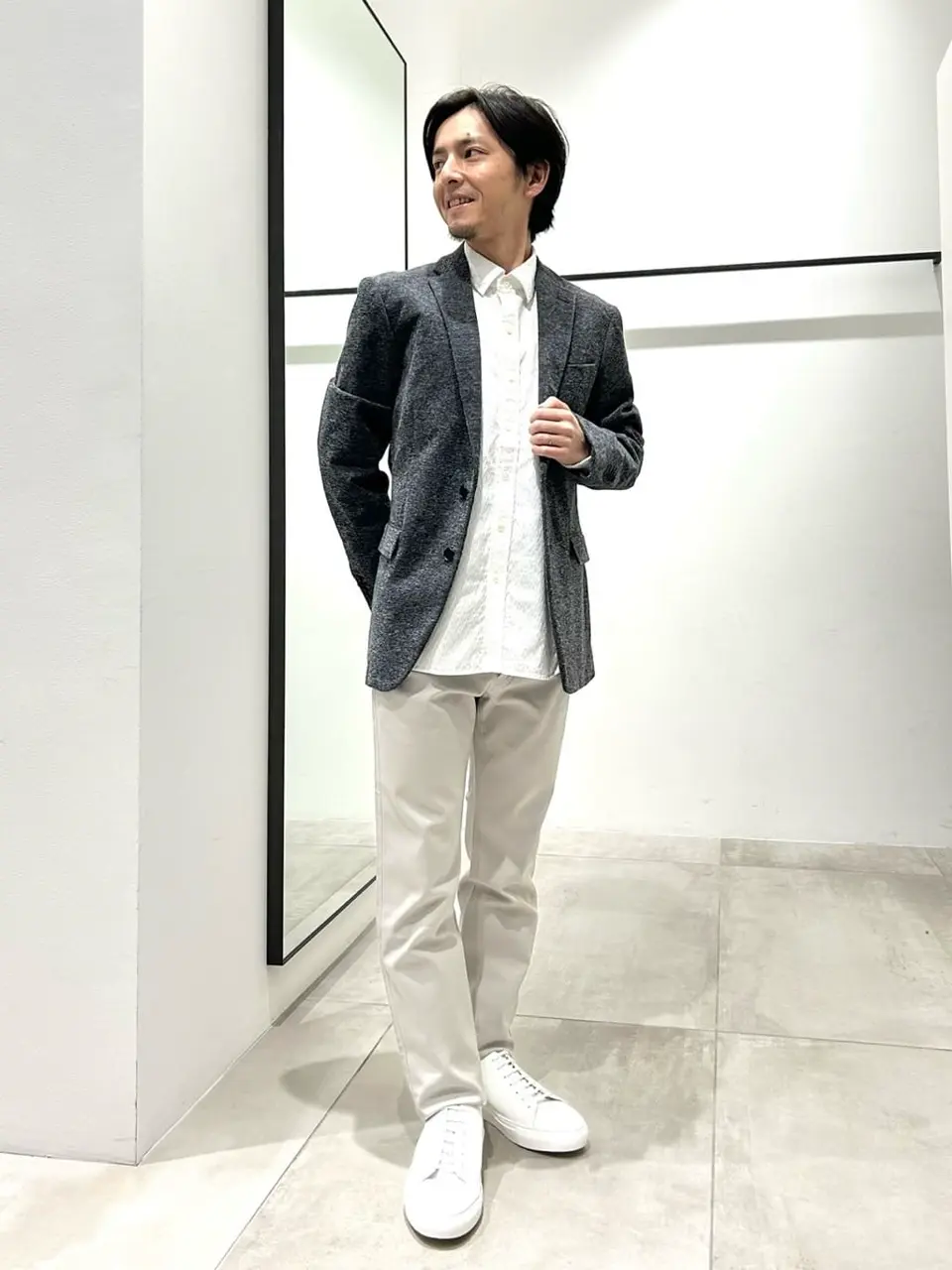 JOSEPH HOMME 鈴木 コーディネート画像