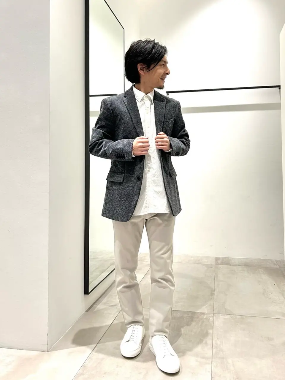 JOSEPH HOMME 鈴木 コーディネート画像