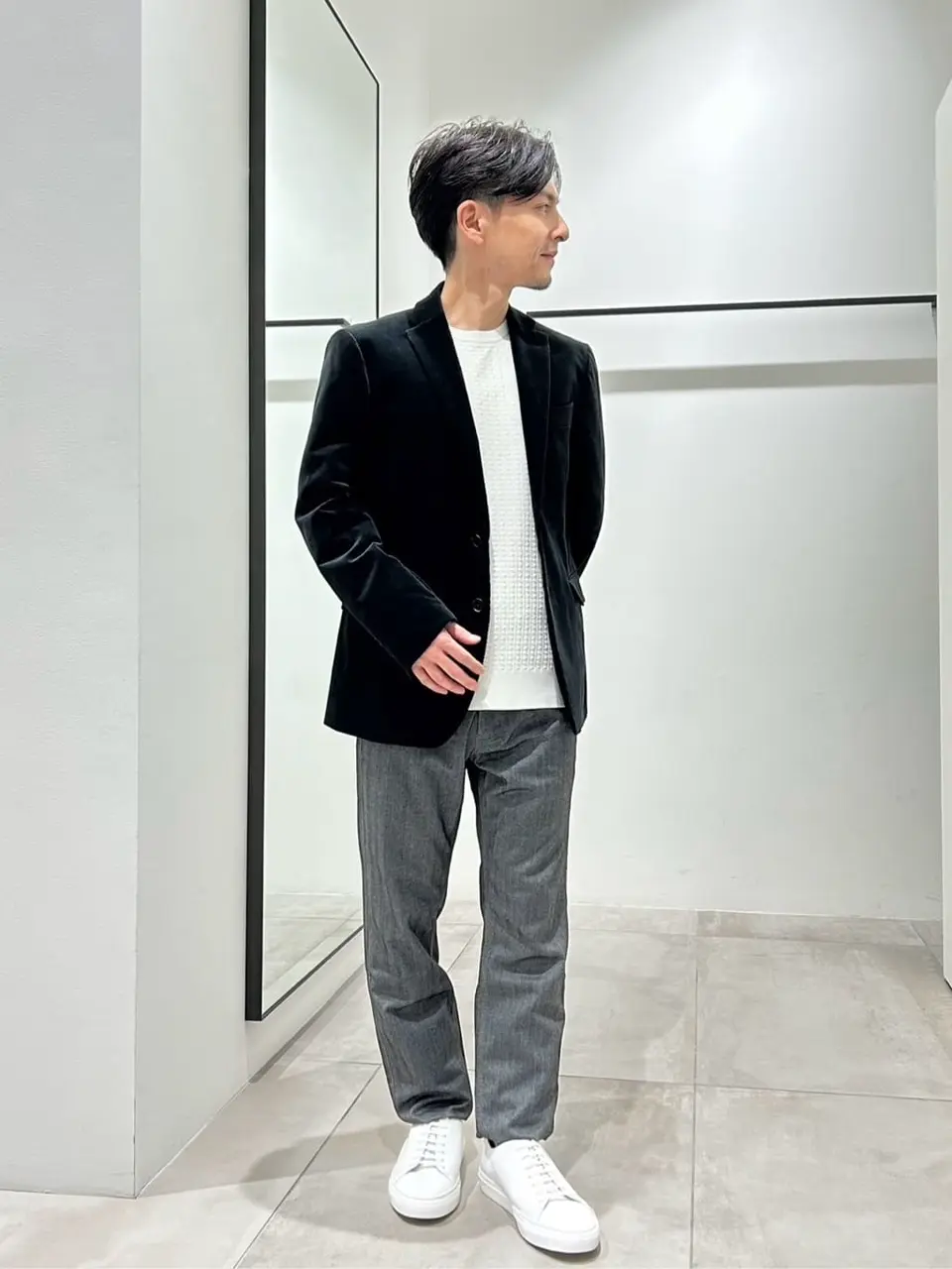 JOSEPH HOMME 鈴木 コーディネート画像