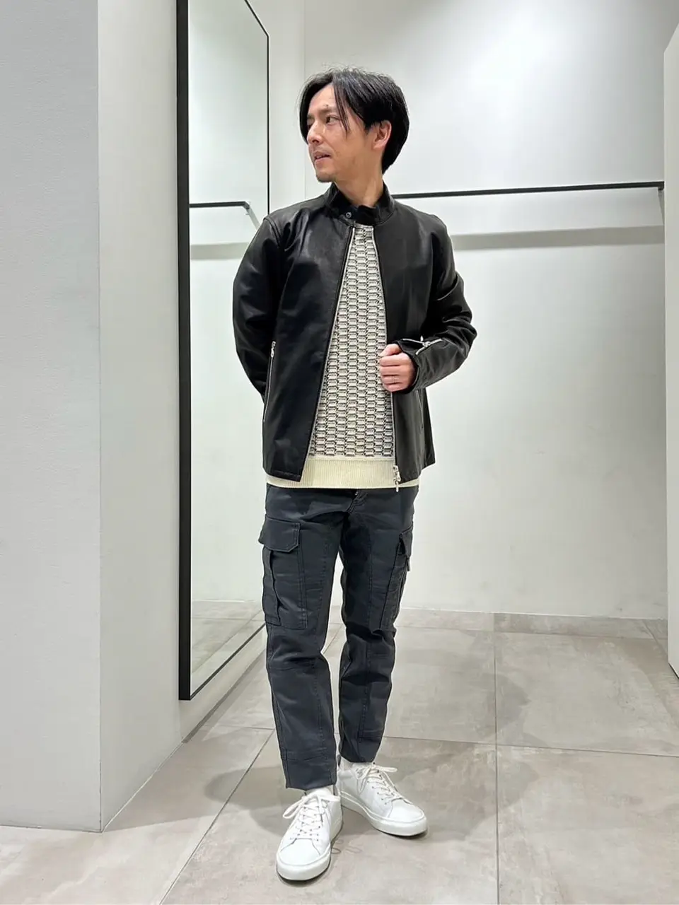 JOSEPH HOMME 鈴木 コーディネート画像