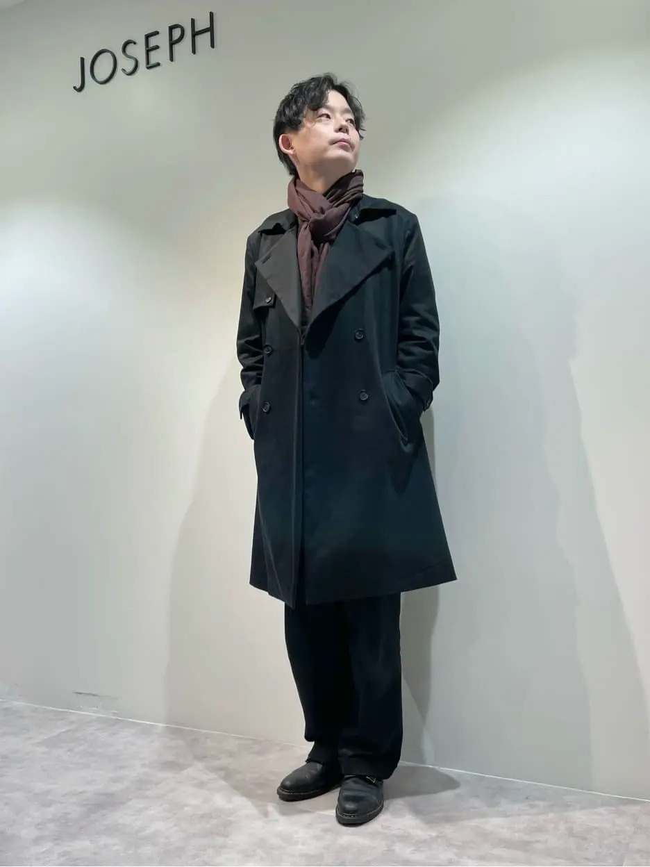 JOSEPH HOMME 佐藤健人 コーディネート画像