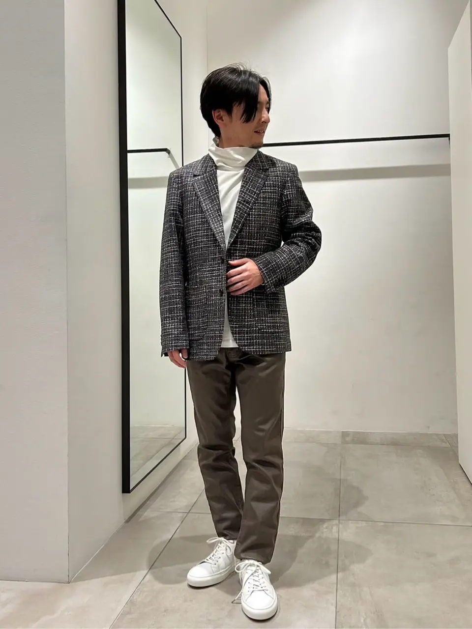 JOSEPH HOMME 鈴木 コーディネート画像