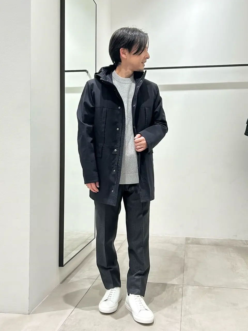 JOSEPH HOMME 鈴木 コーディネート画像