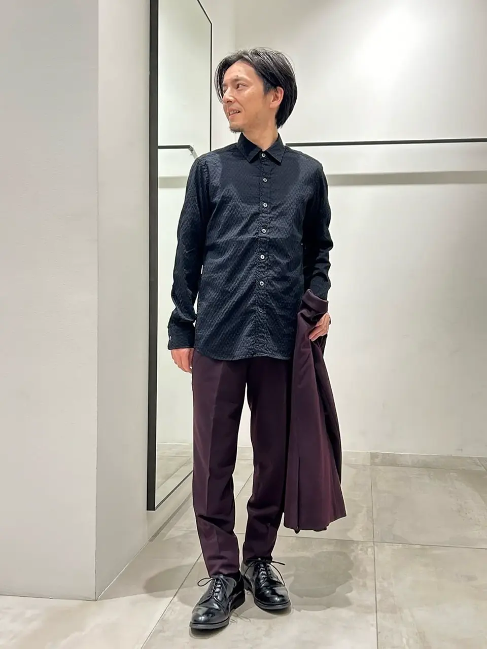 JOSEPH HOMME 鈴木 コーディネート画像