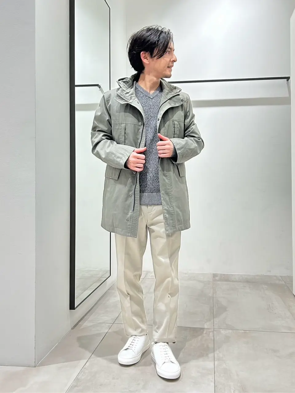 JOSEPH HOMME 鈴木 コーディネート画像