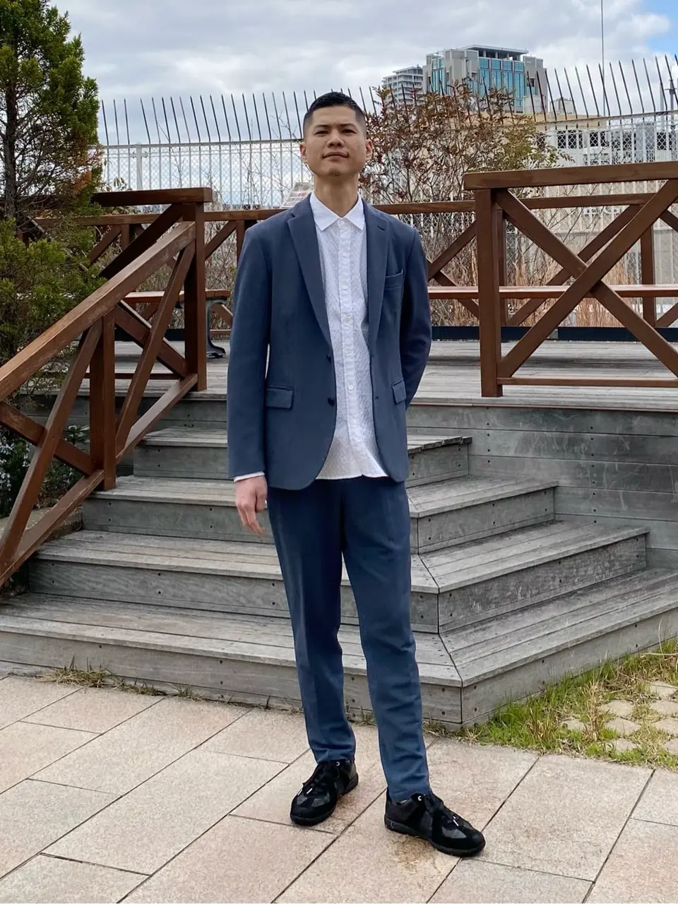 JOSEPH HOMME 吉宮 コーディネート画像