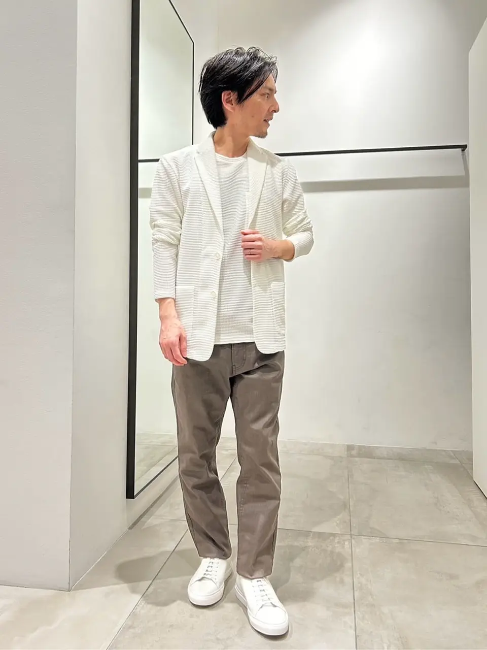 JOSEPH HOMME 鈴木 コーディネート画像