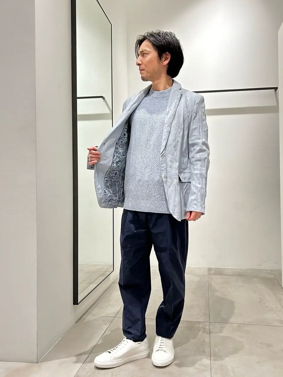 JOSEPH HOMME 鈴木 コーディネート画像