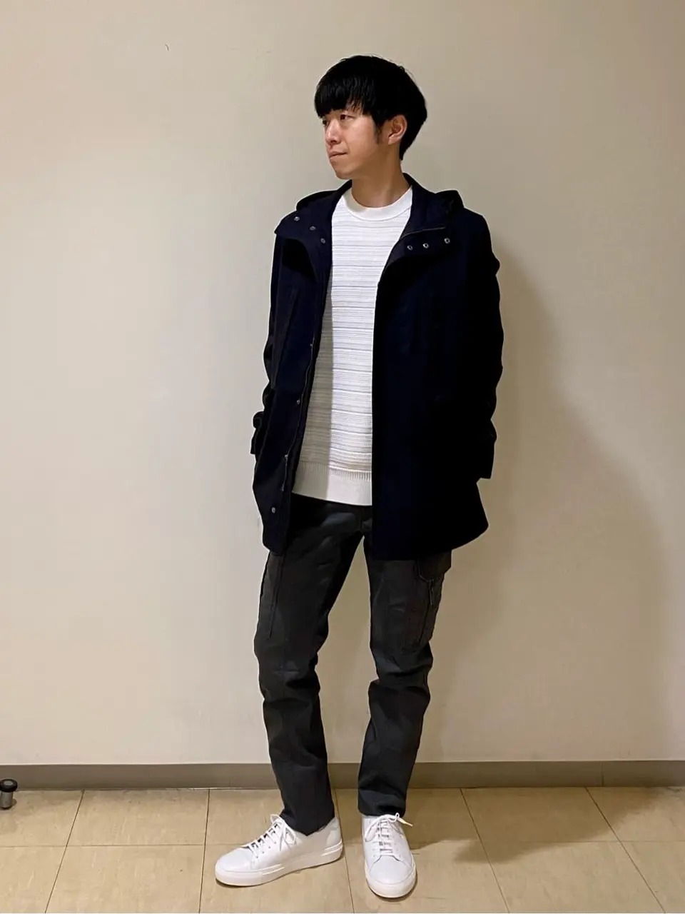 JOSEPH HOMME 岸本 コーディネート画像