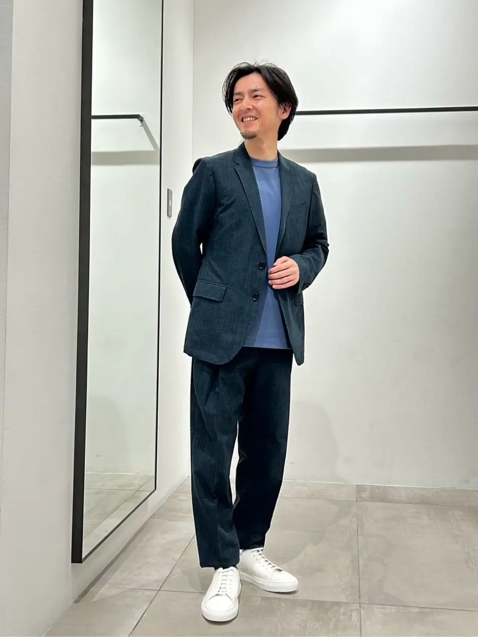 JOSEPH HOMME 鈴木 コーディネート画像