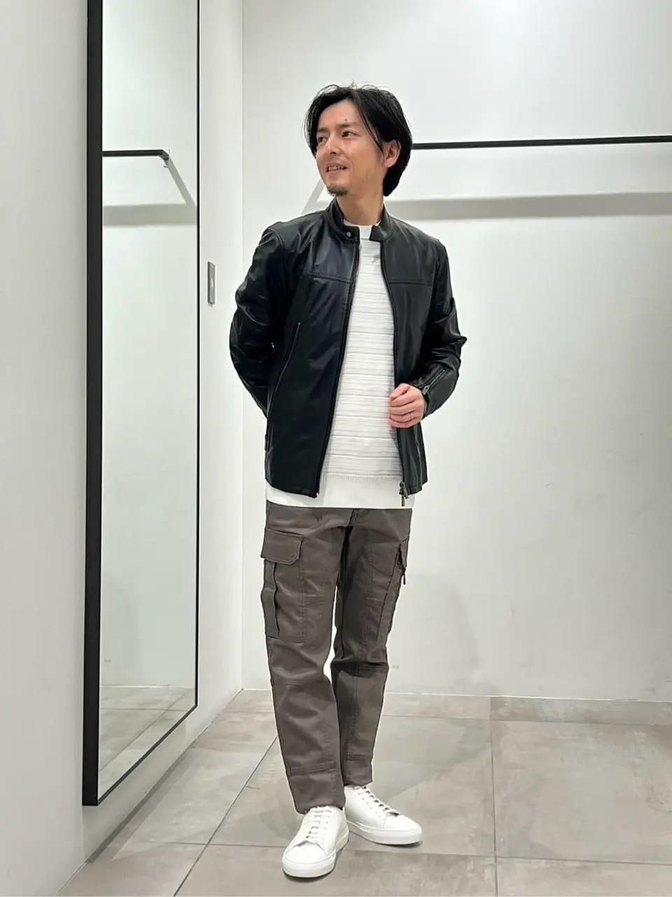 JOSEPH HOMME 鈴木 コーディネート画像