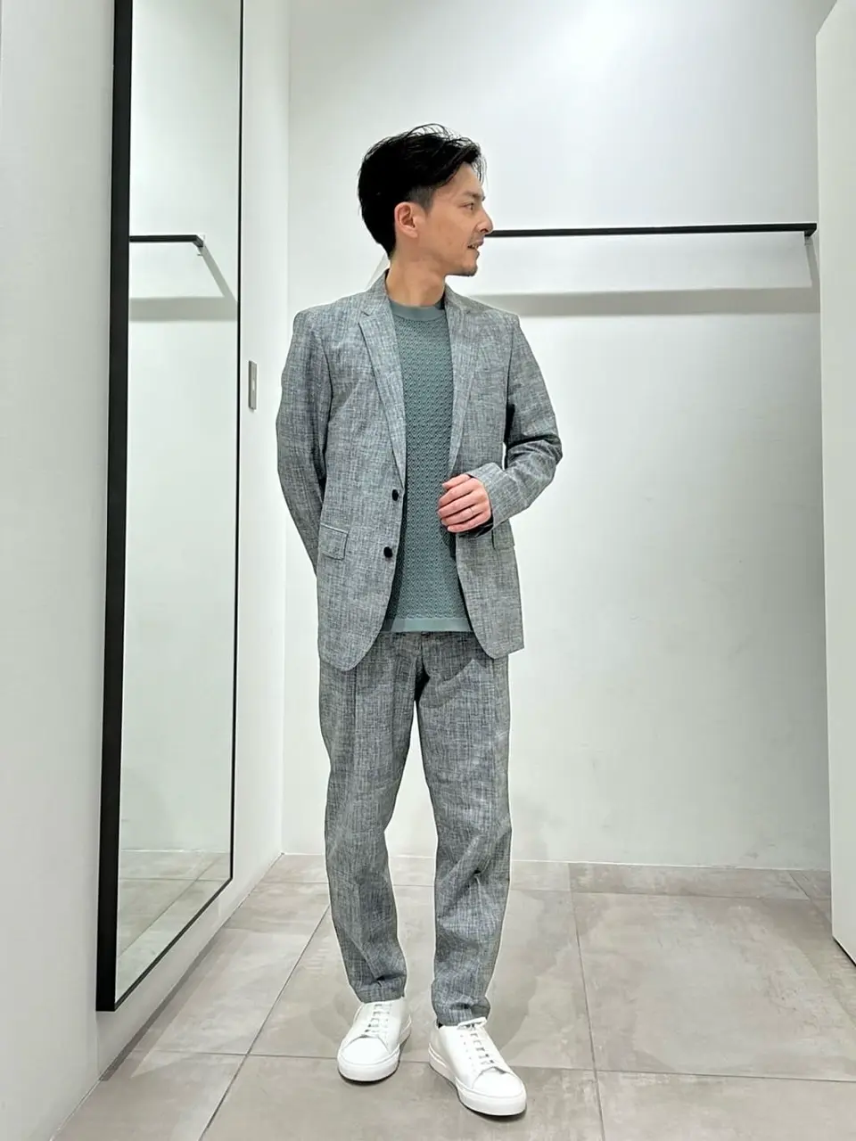 JOSEPH HOMME 鈴木 コーディネート画像