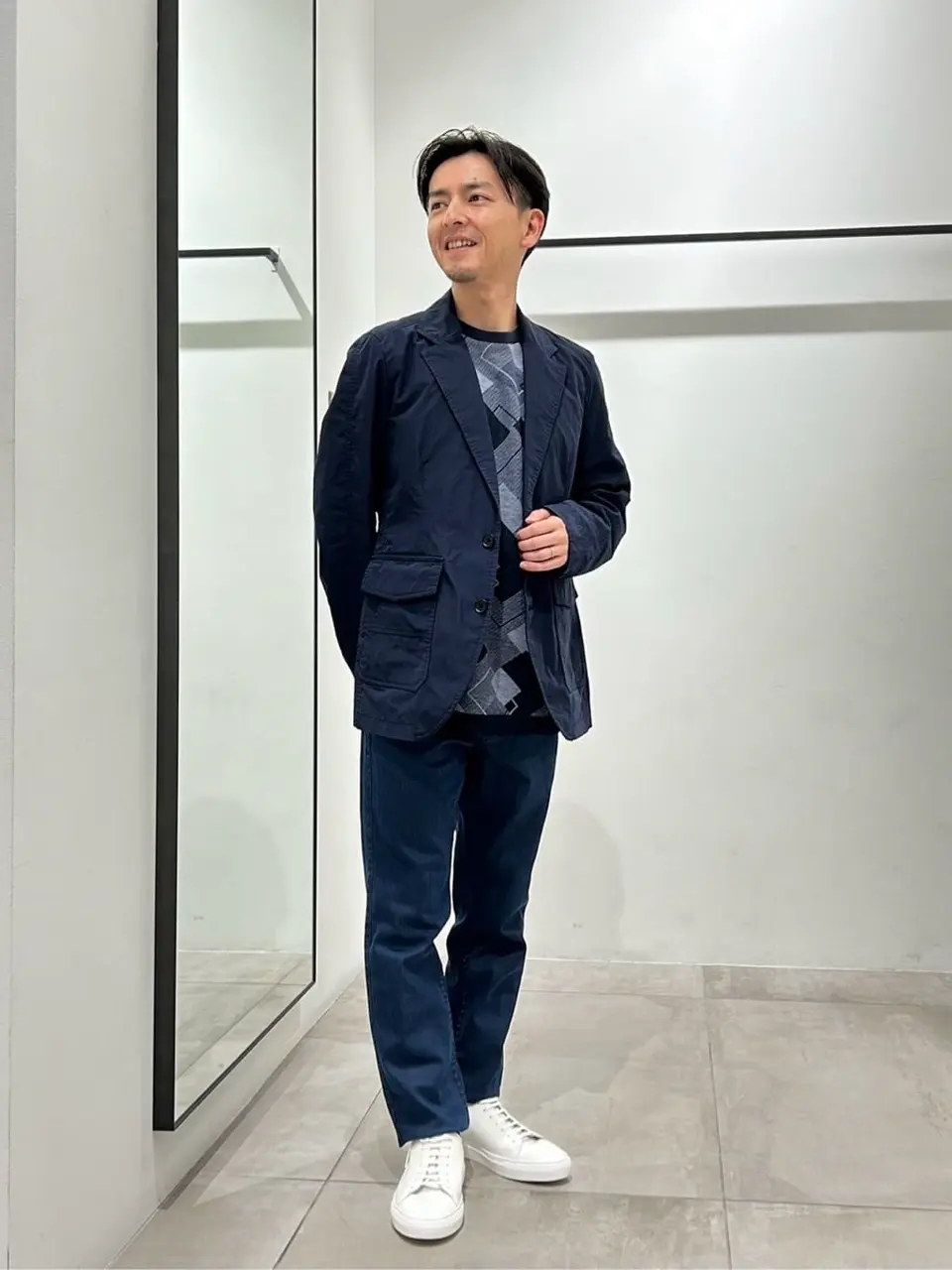 JOSEPH HOMME 鈴木 コーディネート画像