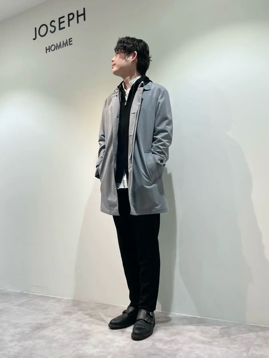 JOSEPH HOMME 佐藤健人 コーディネート画像