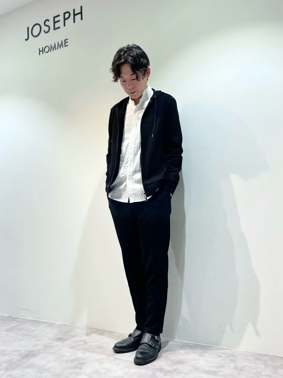 JOSEPH HOMME 佐藤健人 コーディネート画像