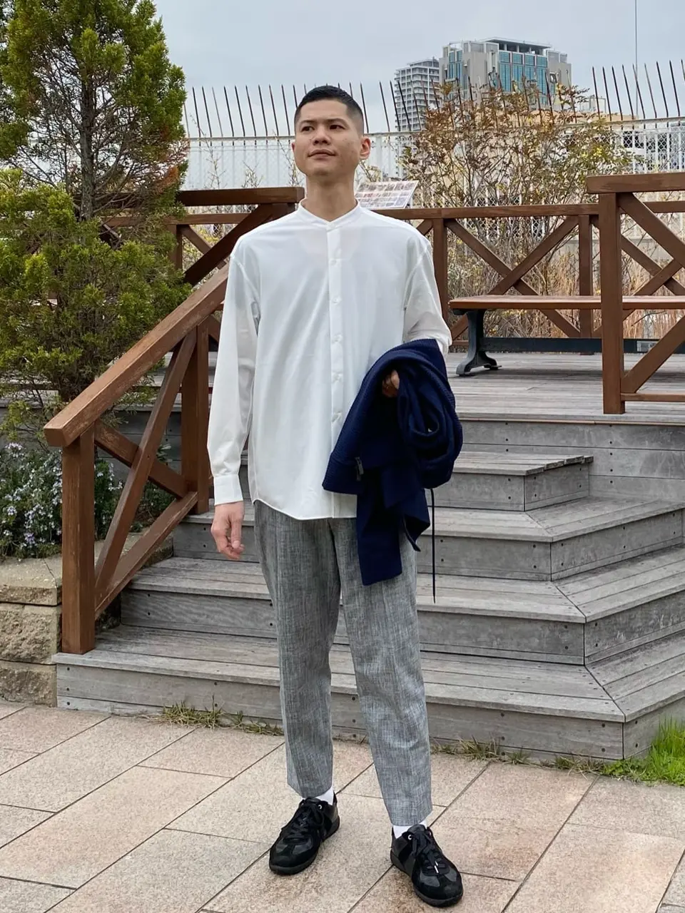 JOSEPH HOMME 吉宮 コーディネート画像