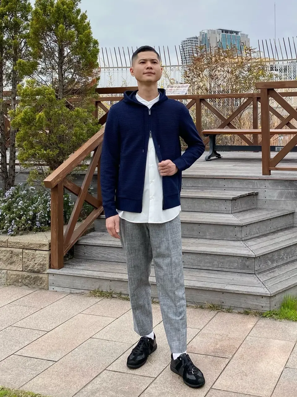 JOSEPH HOMME 吉宮 コーディネート画像