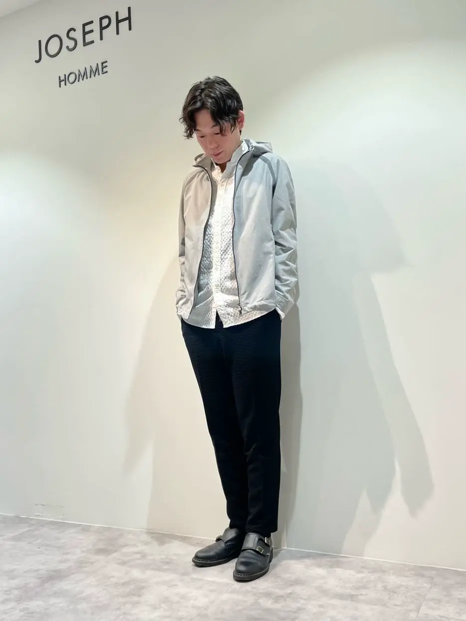JOSEPH HOMME 佐藤健人 コーディネート画像