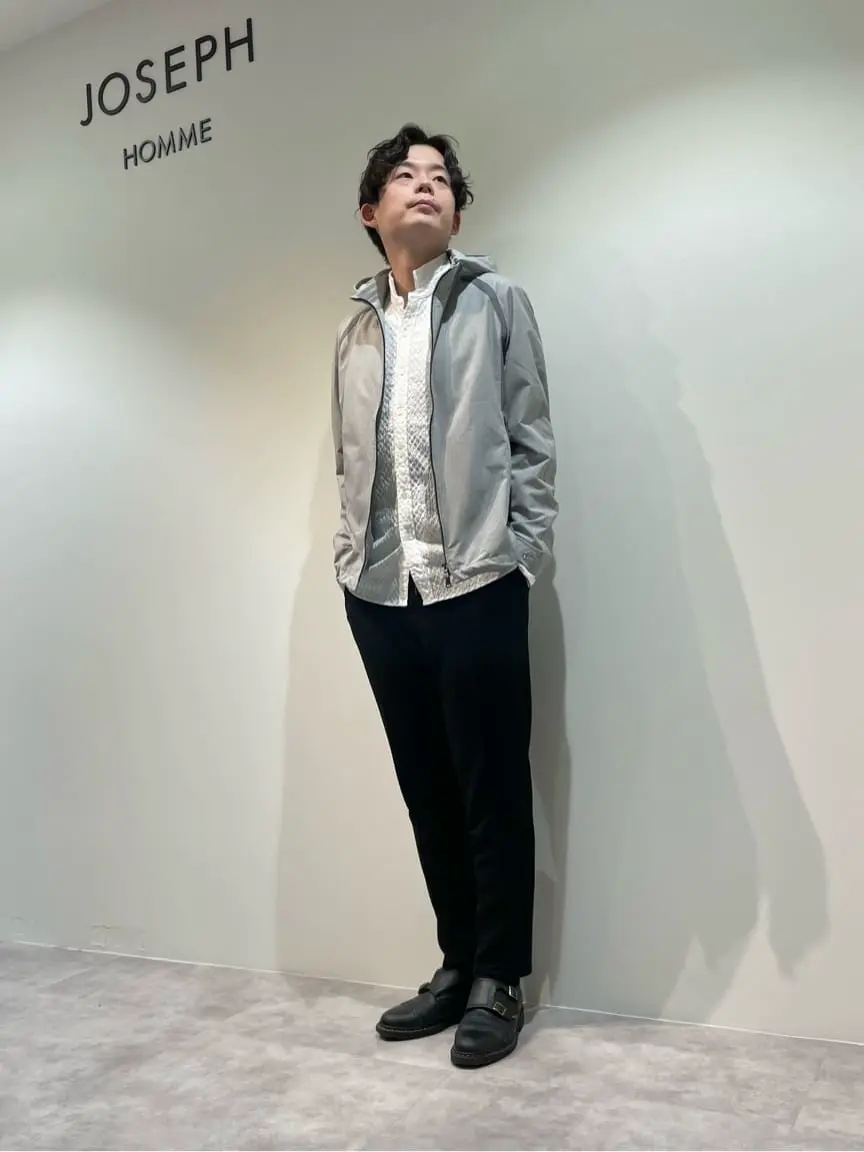 JOSEPH HOMME 佐藤健人 コーディネート画像