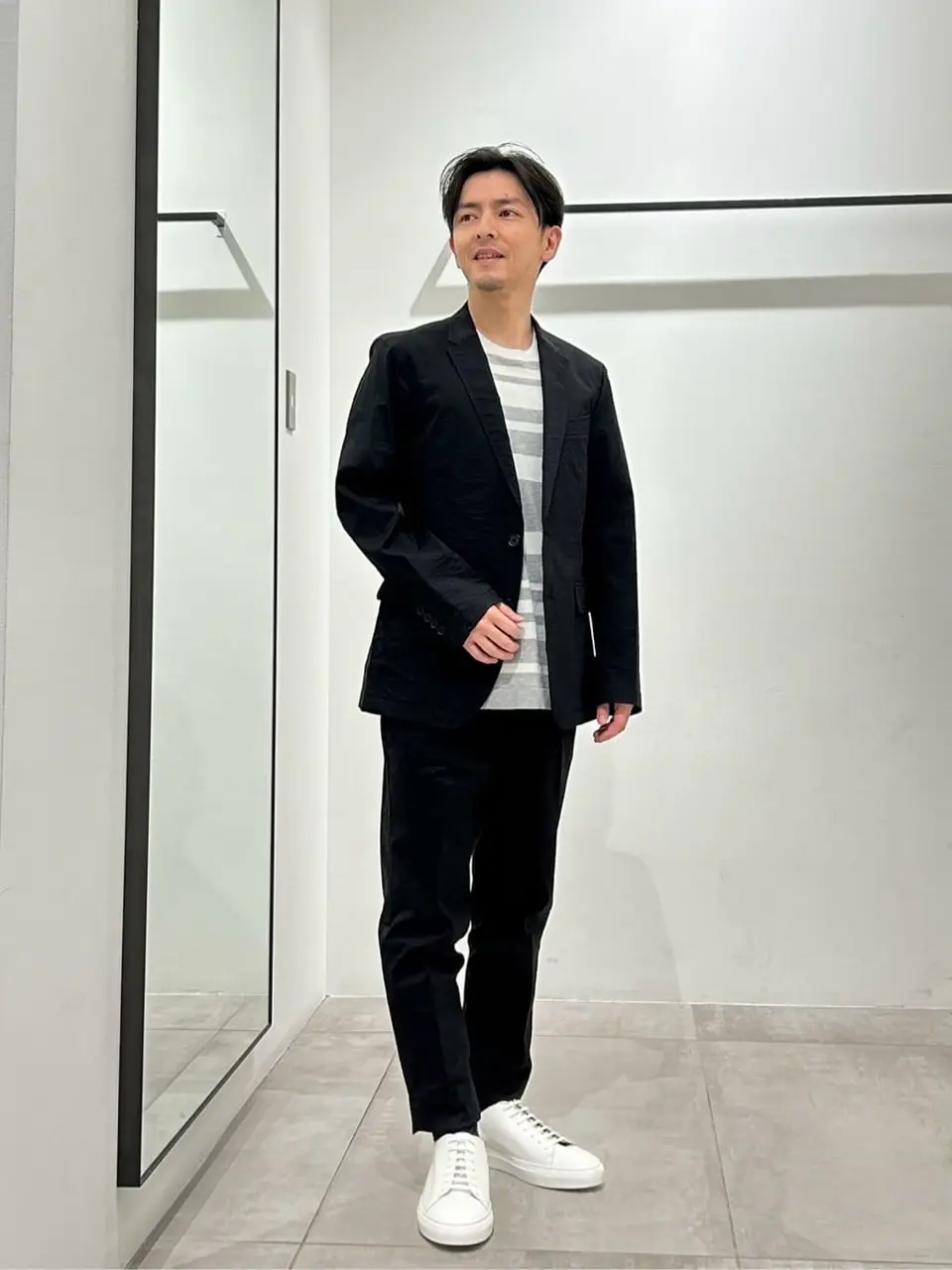 JOSEPH HOMME 鈴木 コーディネート画像