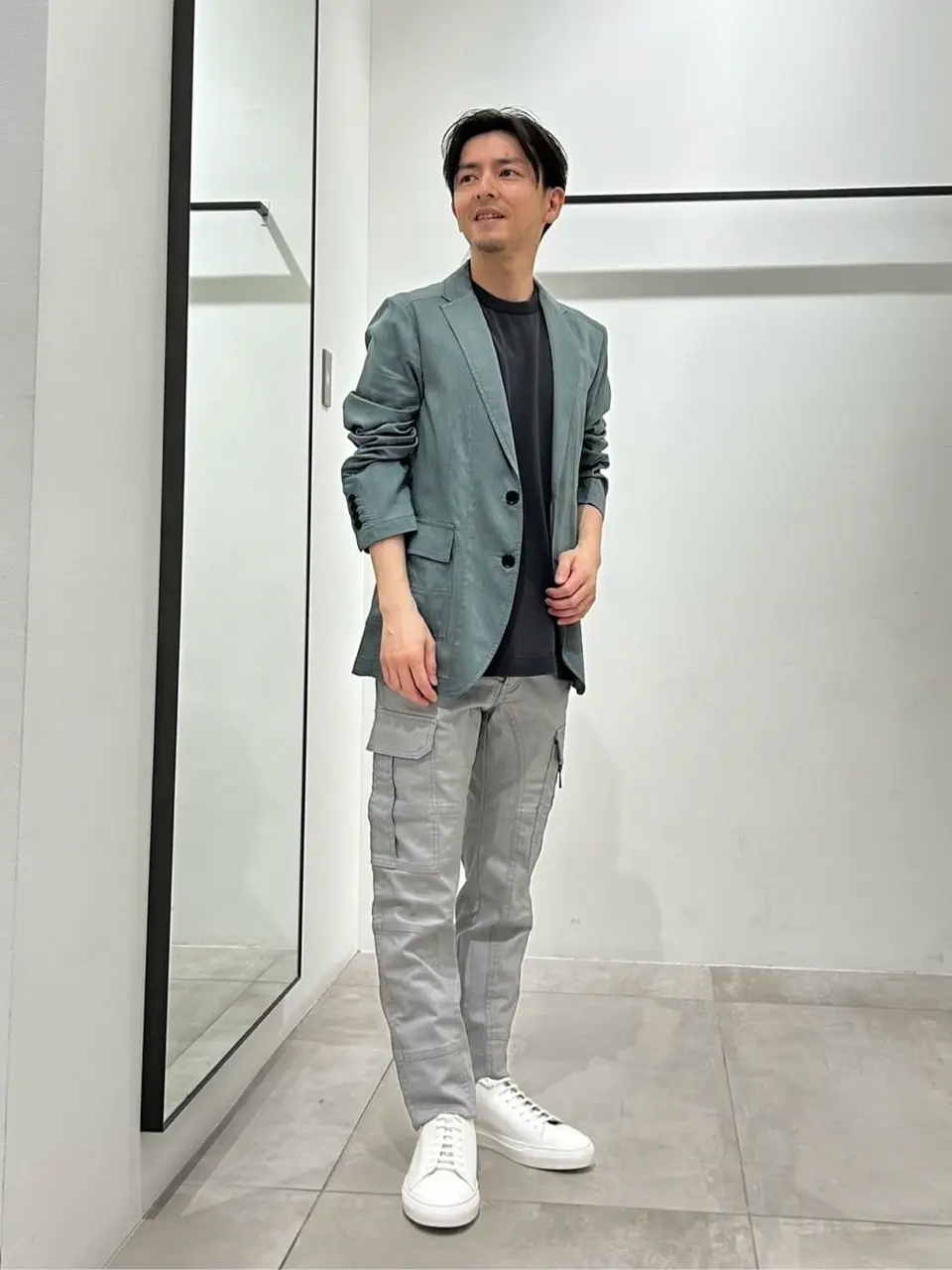 JOSEPH HOMME 鈴木 コーディネート画像